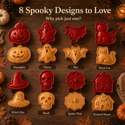 Early Bird Halloween🎃 8-Piece Halloween Mini Hand Pie Mold Set - BUY 1 GET 1 FREE ！