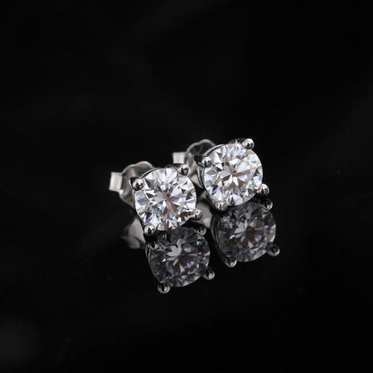 🔥2026 Hot Sale 70% OFF!🔥Classic 4-Prong Moissanite Earrings