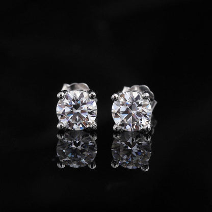 🔥2026 Hot Sale 70% OFF!🔥Classic 4-Prong Moissanite Earrings