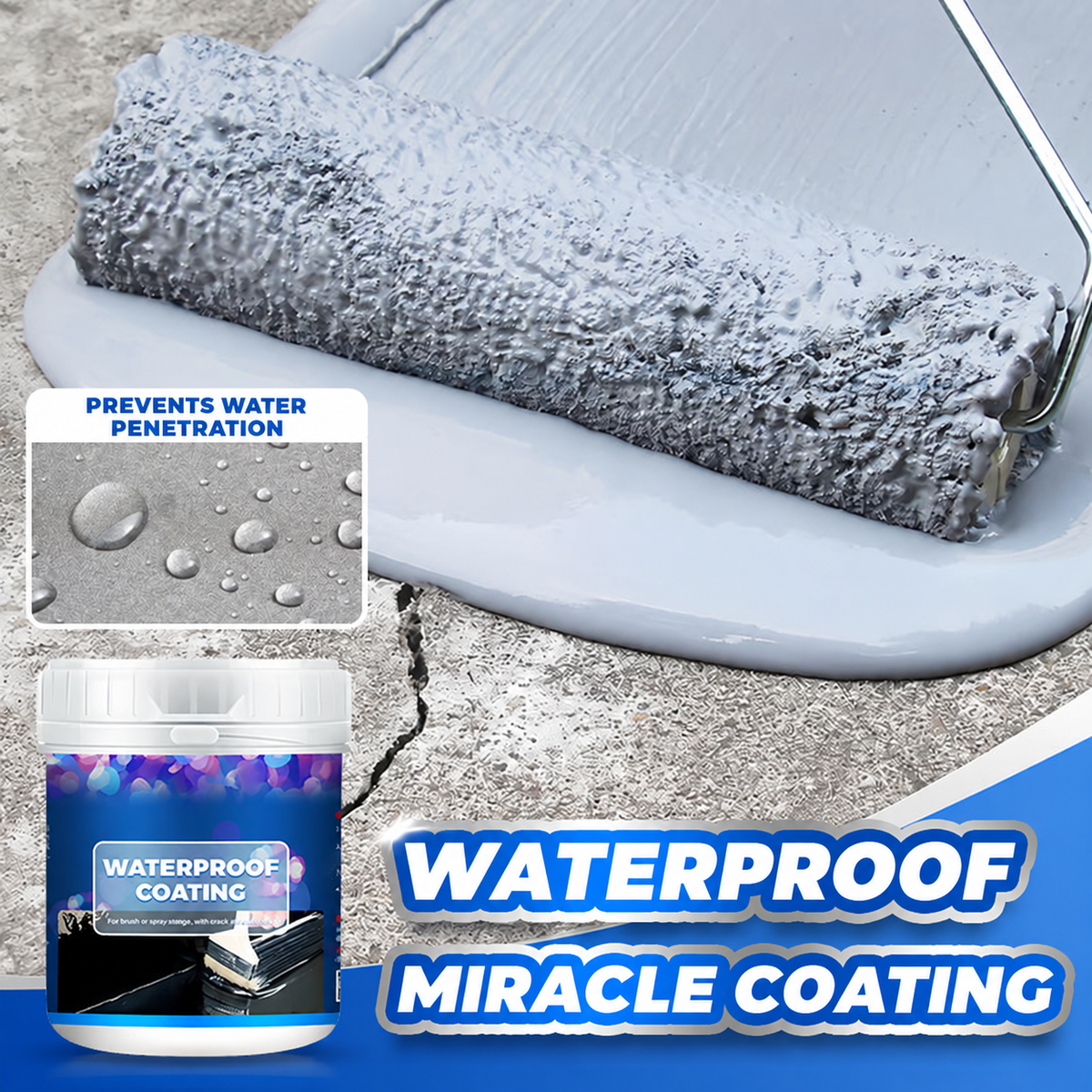 🛡️🏠 Waterproof polyurethane coating – Versatile protection, easy to apply & long-lasting ✨