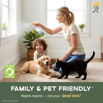 Reliant Pet Peppermint Oil Bug Spray 16oz Safe for Kids & Pets