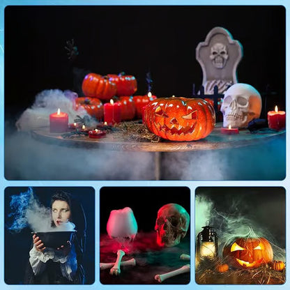 💨12-LED Ultrasonic Mist Maker Fogger – Creates cool mist & colourful light – Perfect for humidifiers, fountains or Halloween decor – runs quietly in water 💧✨