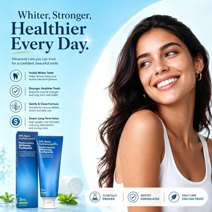 Nano Hydroxyapatite Whitening Toothpaste