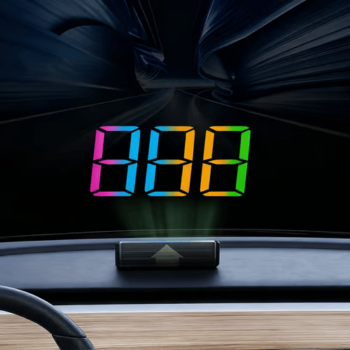 Car Head-Up Display with GPS