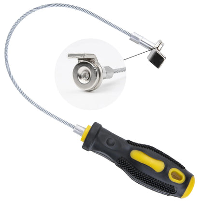 Heavy-Duty Magnetic Oil Drain Bolt Removal Tool 14 in