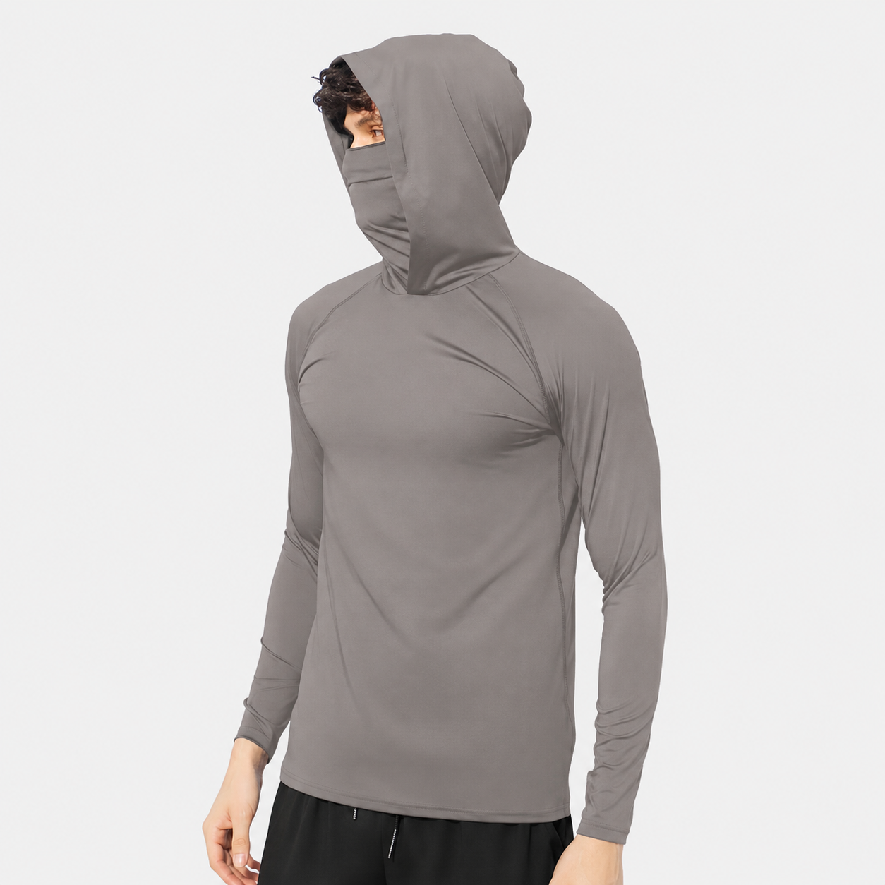 3-Piece Men's Casual Hoodie Set - Blue, Black, Gray