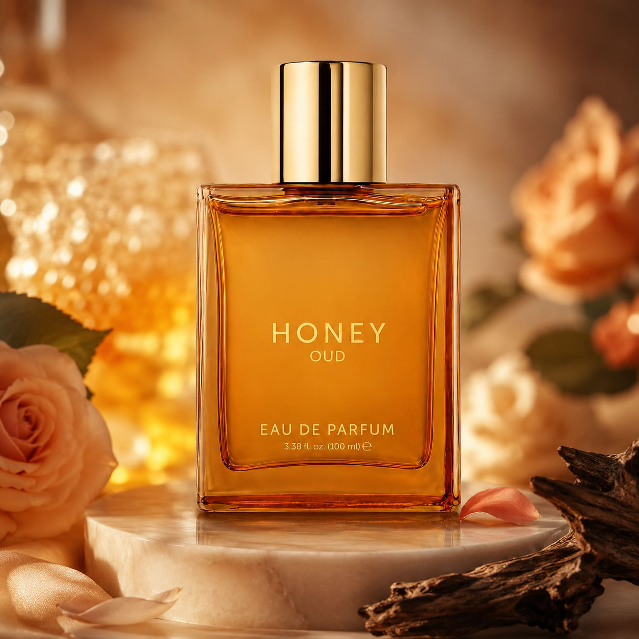 Honey Oud Eau de Parfum with Patchouli Vanilla and Bergamot