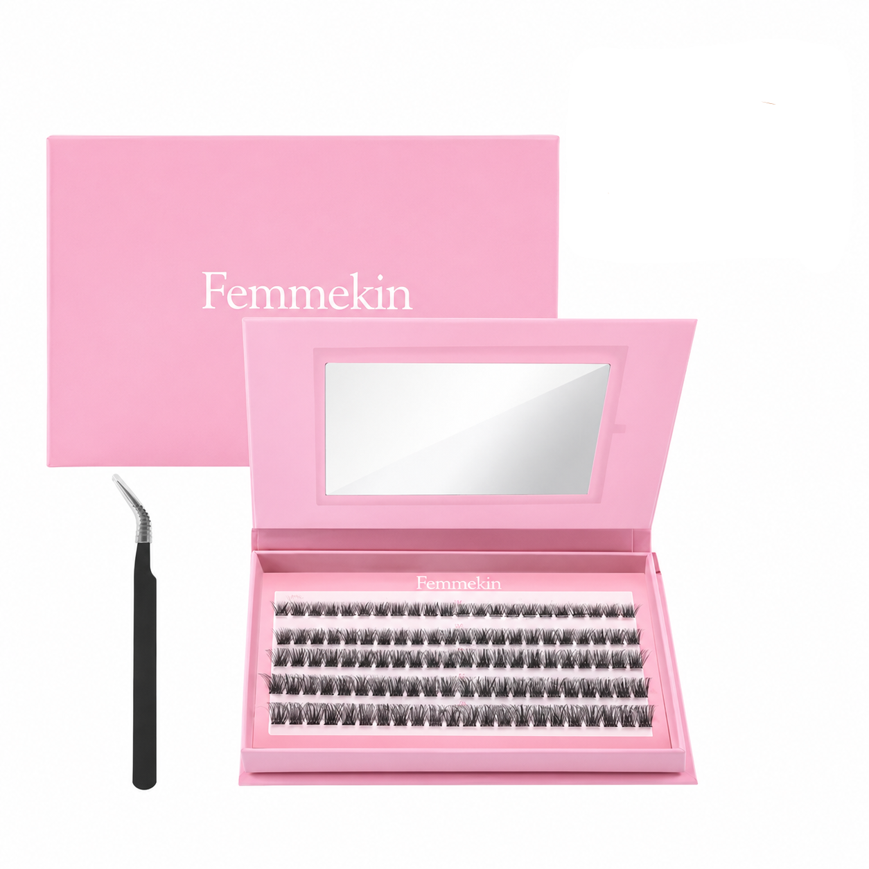 Femmekin No Glue Lash Kit - Self-Adhesive Eyelashes for Effortless Beauty