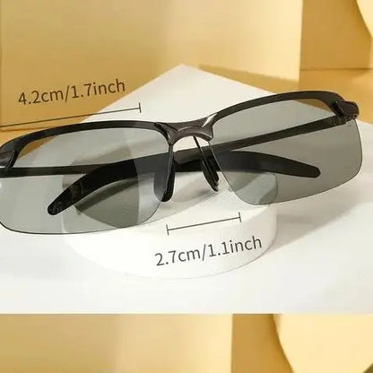 Paleshy Polarized Sunglasses for Men & Women, Classic Rectangular Lightweight Frames with Strong Metal Hinges, HD TAC UV-Resistant Lenses for Outdoor Activities, Sunglasses For Women