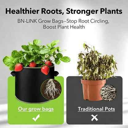 Heavy-Duty Breathable Grow Bags