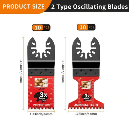 Professional Teeth Oscillating Multi-Tool Blades 🪚