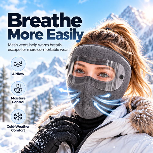 ❄️Winter Trend｜Daily 1000+ Sold｜Winter Balaclava Mask with Anti-Fog Goggles
