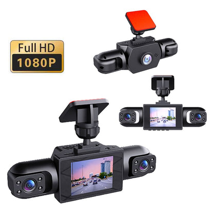 Full View Car Dash Cam System for Front and Rear Recording