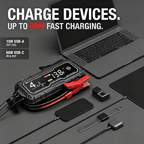 🔥Father's Day Special: 49% OFF💥  GBX155 4250A Car Jump Starter — Suitable for 10.0L Gasoline & 8.0L Diesel Engines