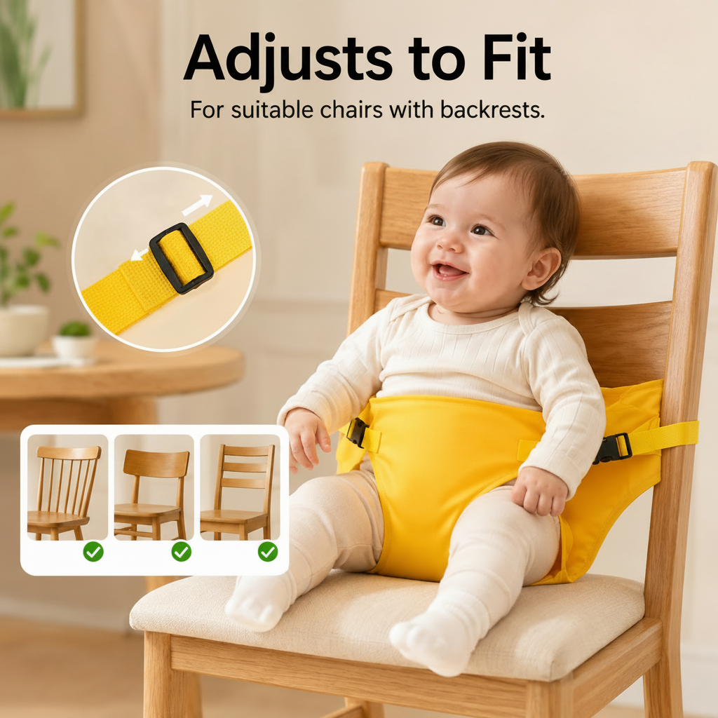 Portable Baby Chair Harness Safety Belt