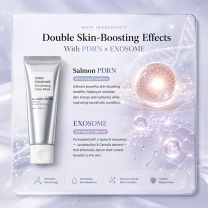 PDRN Exosome Collagen Repair Glaze Mask