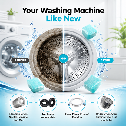 Eco Friendly Washing Machine Cleaner for Pet Odor Removal