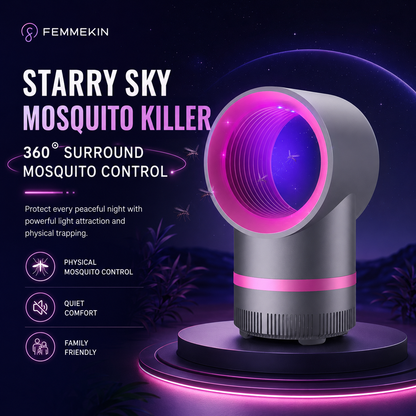 Starry Sky Mosquito Killer with 360° Lure Light
