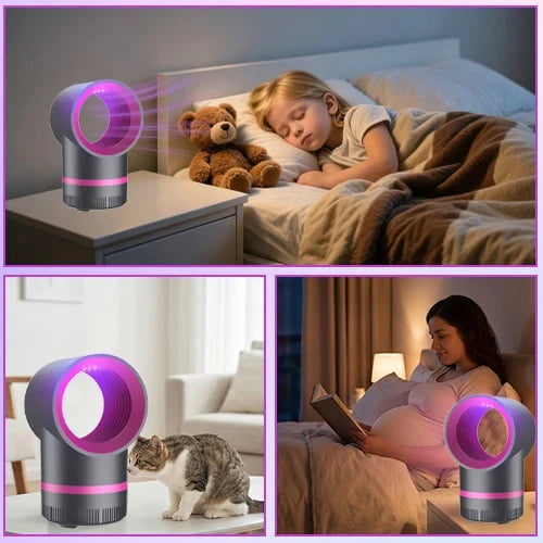 Starry Sky Mosquito Killer with 360° Lure Light