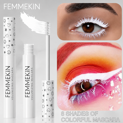 Femmekin Colorful Volumizing Mascara for Bold, Long Lashes