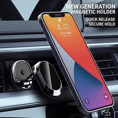 🎁2026 New Arrivals💥Phone Holder Strong magnet, 360° rotation & foldable metal. Safer driving – grab yours! ✅