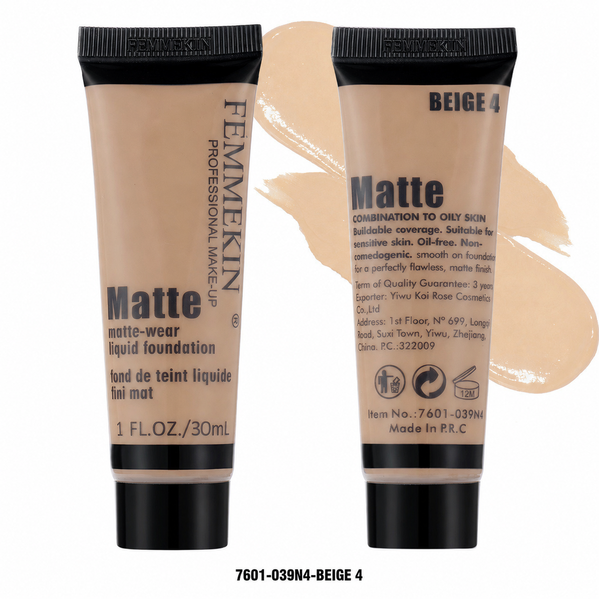 Femmekin Flawless Matte Liquid Foundation
