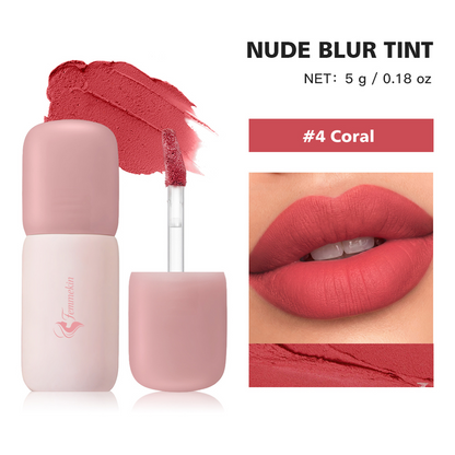 Soft Matte Nude Blur Lip Tint for Lips and Cheeks