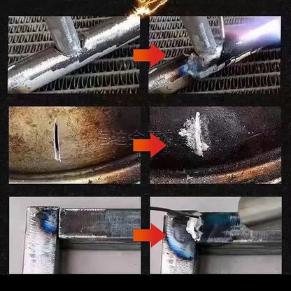 🔥🔧 6PCS Low Temperature Welding Rods – Easy Universal Repair ✨