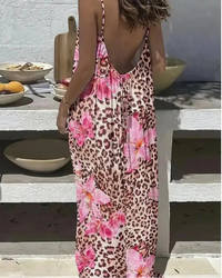 Pink leopard print