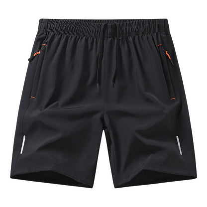 Plus Size Quick-Dry Athletic Shorts
