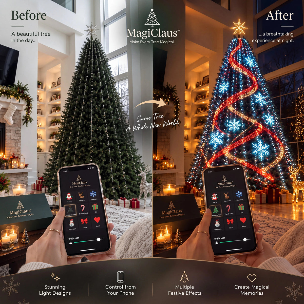 Smart Animated Christmas Tree Lights