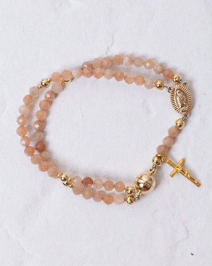 Handcrafted rosary bracelets -  A Warm Companion for Your Faith Journey📿
