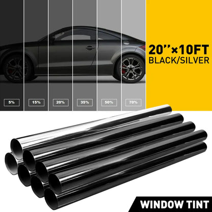 300CM Uncut Window Tint Film - 1% to 70% VLT Options