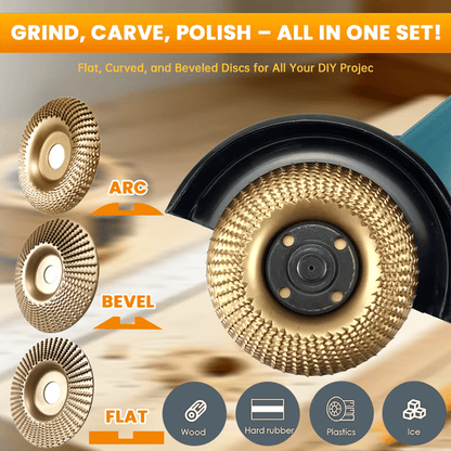 3pcs Angle Grinder Polishing Pad