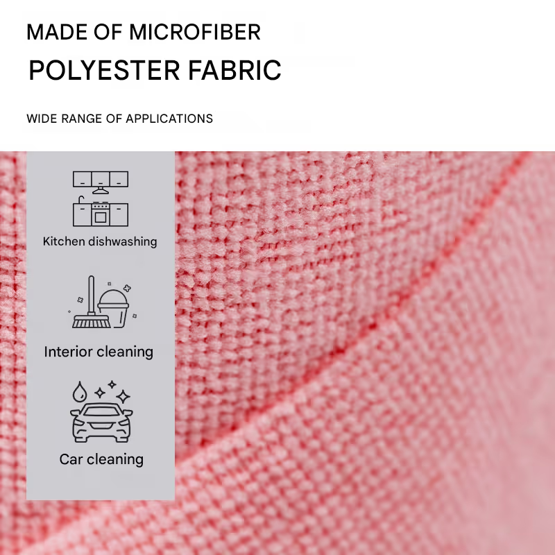 ⏰Tear-off cloth, washable and scratch-free cloths