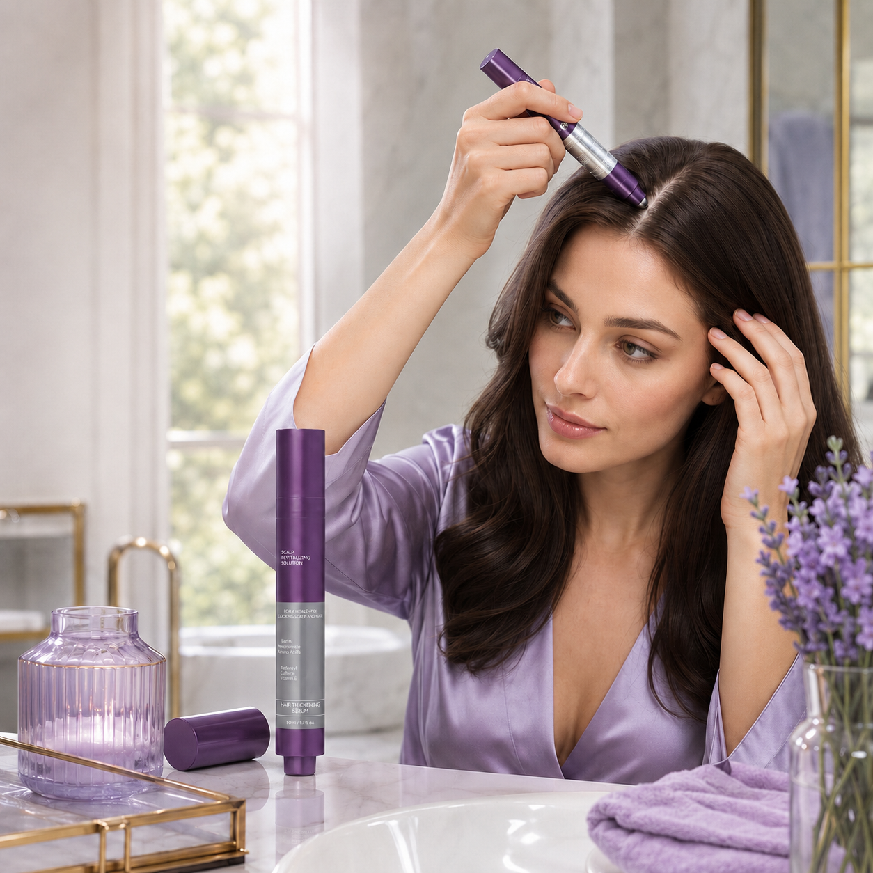 Scalp Revitalizing Hair Thickening Roll On Serum