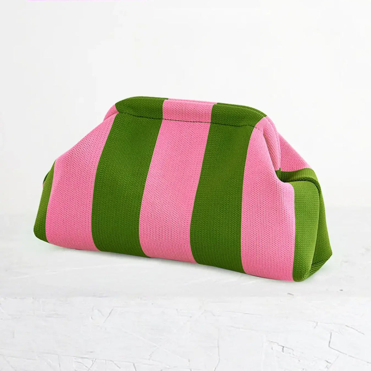 Women's Textured Knitted Handbag