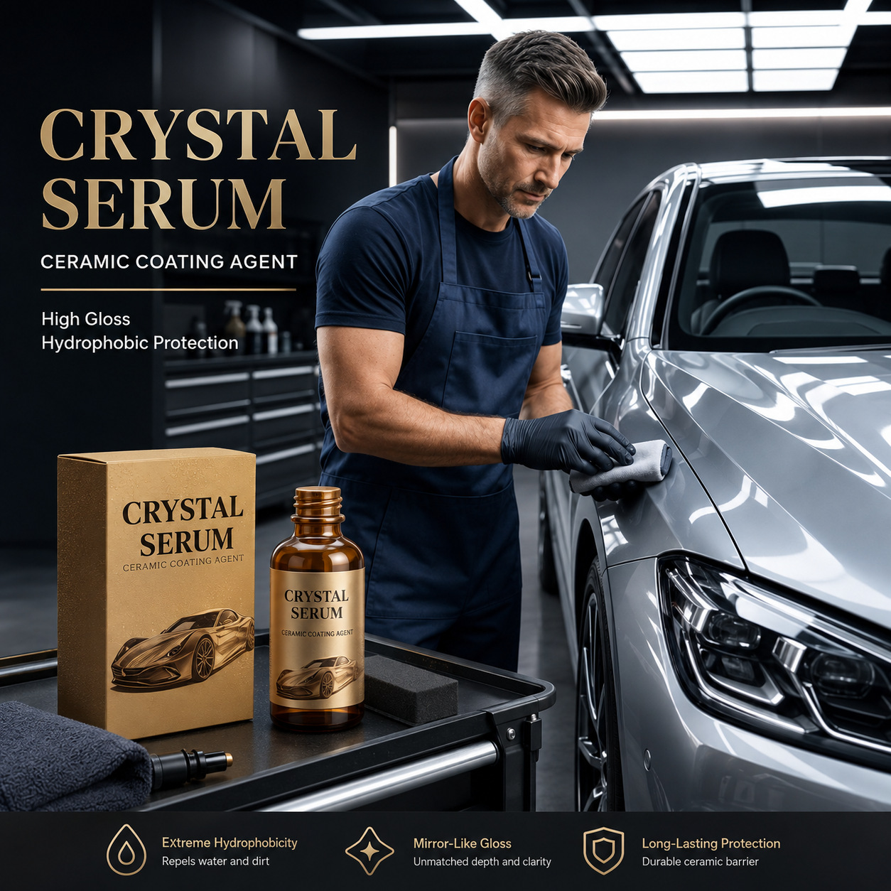 Car Ceramic Coating Agent – Glass Shield Pro 100 ml