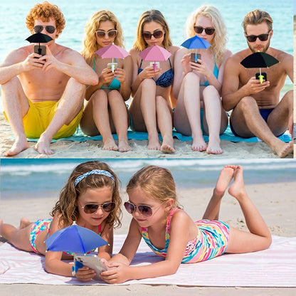 Universal Phone Umbrella Sun Shade Stand with Suction Cup