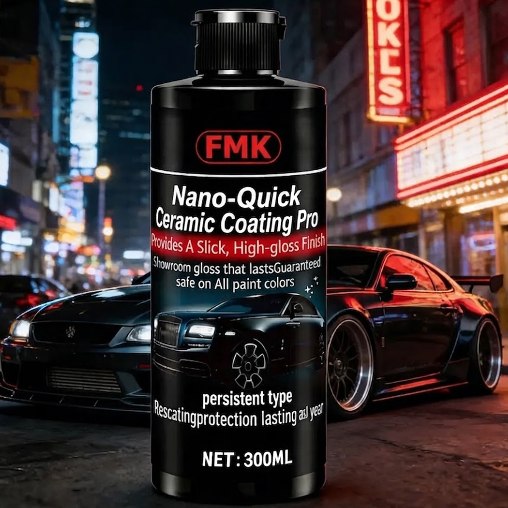 Nano-Quick Ceramic Coating for Cars - Dust-Proof & Glossy