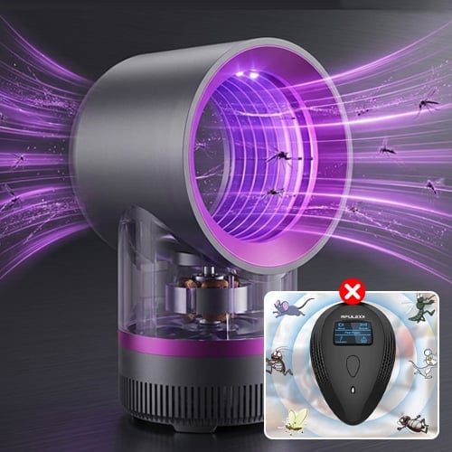 Starry Sky Mosquito Killer with 360° Lure Light