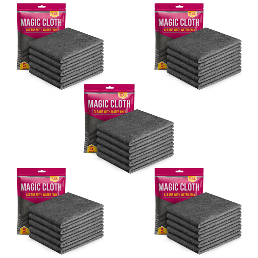 Magic Microfiber Cleaning Cloth (5-Pack)🔥