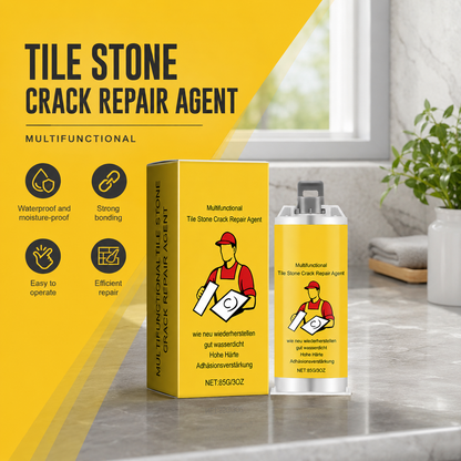 Quick Drying Tile Repair Glue Kit for Wall and Floor Cracks