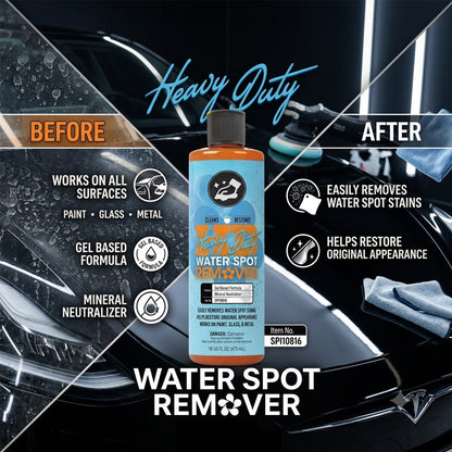Automotive Hard Water Stain Gel Cleaner for Glass Tile and Shower