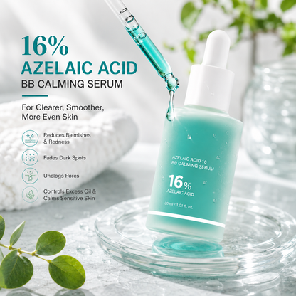 16% Azelaic Acid Calming Serum with Niacinamide and Vitamin B5
