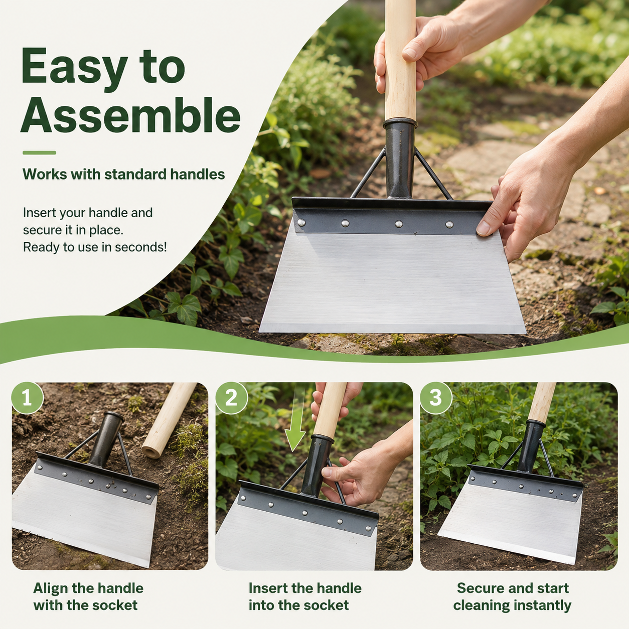 🔥Multifunctional Cleaning Shovel