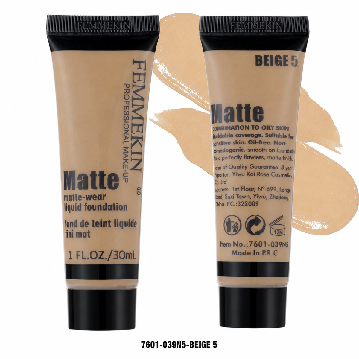 Femmekin Flawless Matte Liquid Foundation