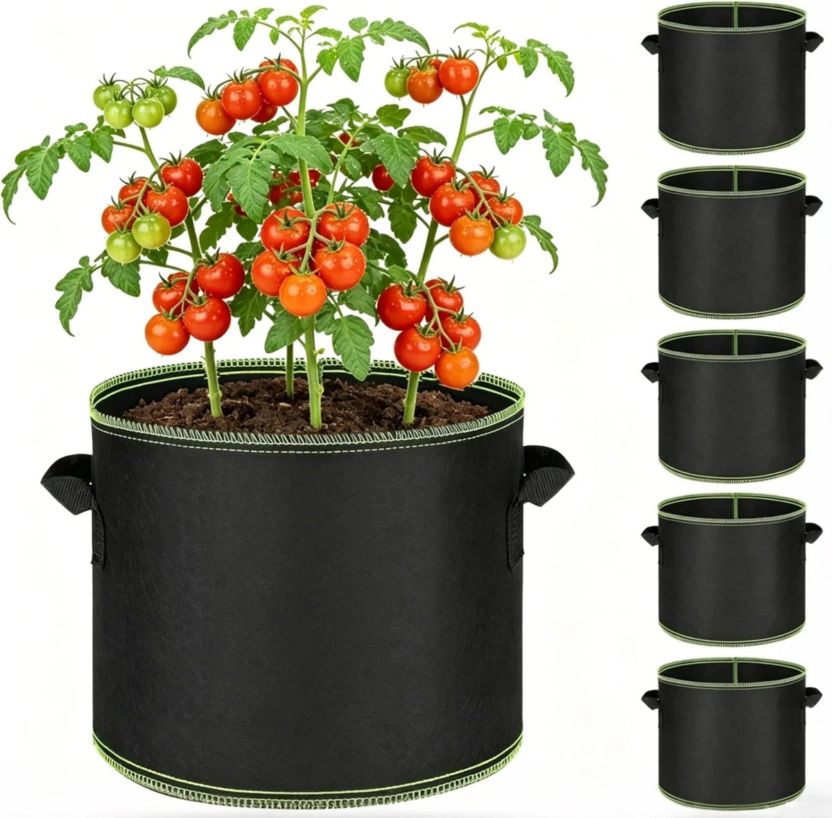 Heavy-Duty Breathable Grow Bags