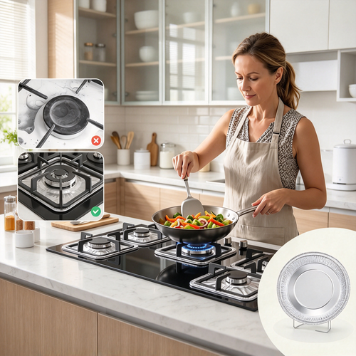 Gas Stove Aluminum Foil Pad