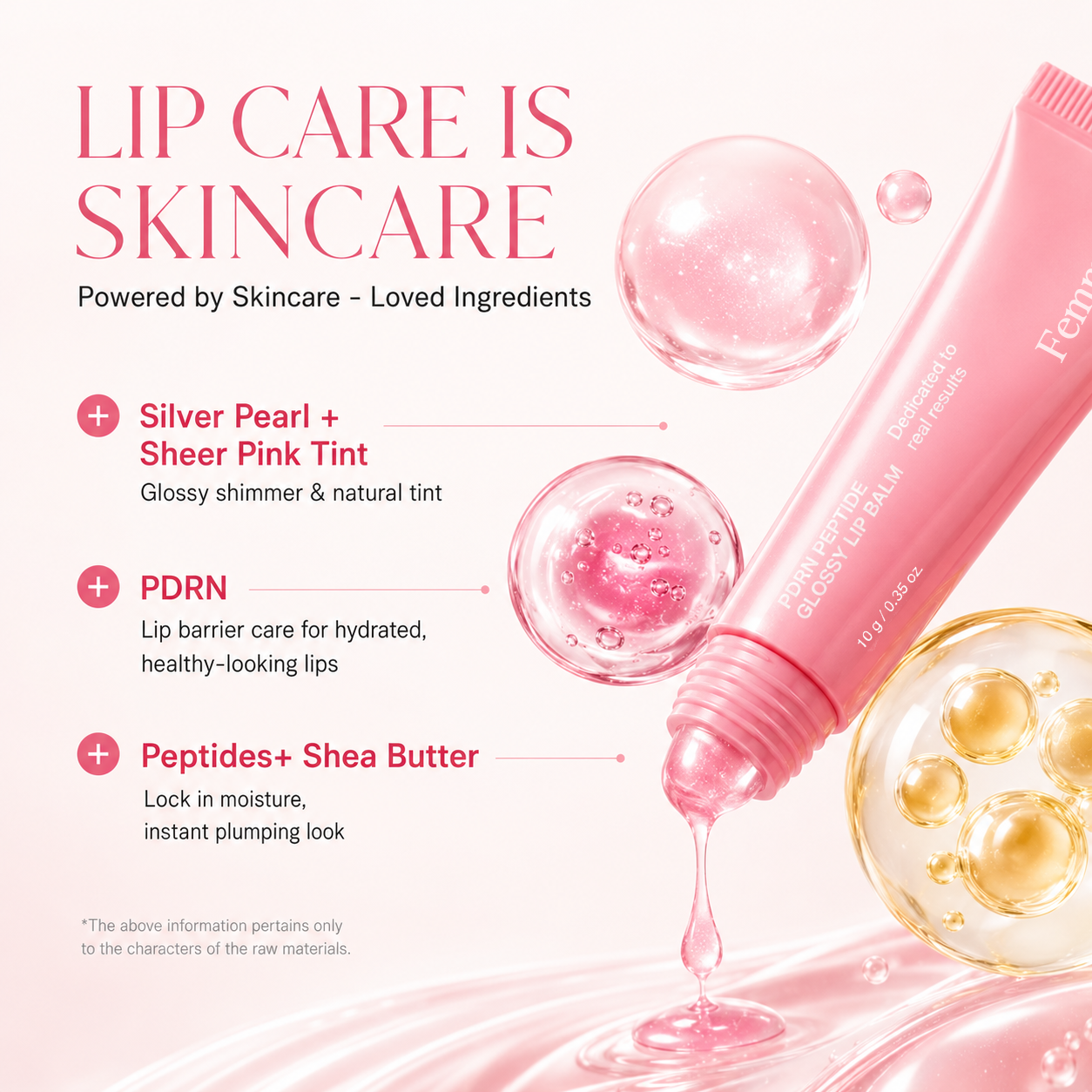 PDRN Peptide Hydrating & Plumping Lip Balm